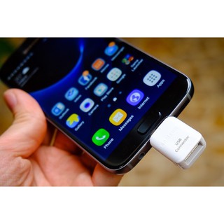 USB OTG S7- S7 edge màu trắng cổng micro