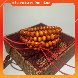 Vòng tay chuỗi 108 hạt - vòng tay chuẩn huyết long (8li)