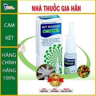 Dung dịch vệ sinh mũi, họng - Xịt xoang Nam Hà 15ml -  Nhathuocgiahan