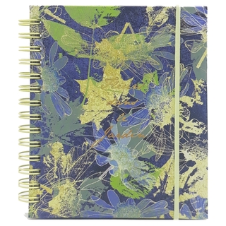 Sổ Lò Xo Le Jardin - Mẫu 9 - Gáy Vàng - Khai Trí Stationery
