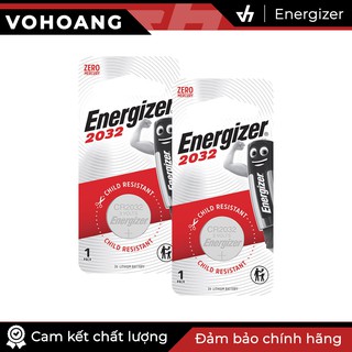 Bộ 2 Pin Energizer 2032 3V (Bạc)