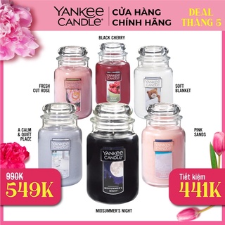 Nến thơm hũ Yankee Candle size L - BST mùi hương đặc biệt (623g)