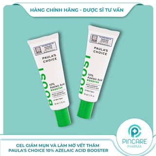 Gel giảm mụn và mờ thâm Paula's Choice 10% Azelaic Acid Booster 30ml - Hàng chính hãng - Nhà thuốc PinCare