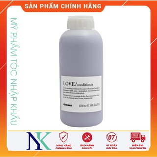 Dầu xã cung cấp độ ẩm cho tóc suôn mượt Davines Love Smoothing 1000ML