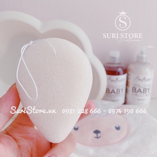 BÔNG TẮM HỮU CƠ MEEBEE SIÊU MỀM CHO BÉ