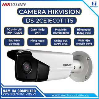 Camera HDTVI 1MP HIKVISION DS-2CE16C0T-IT5