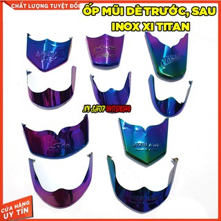ỐP MŨI DÈ TRƯỚC, SAU HONDA SH VIỆT, SH MODE , AIRBLADE ,WAVE ALPHA,VISION,SIRIUS, WINNER X, EX 150( MÀU TITAN GIÁ 1 CẶP)