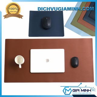 Thảm trải bàn làm việc Mouse pad lót chuột Da Tổng Hợp - Nhiều màu Nhiều Kích Thước