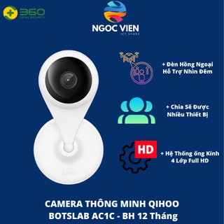 [Hỏa Tốc - HCM] Camera Quan Sát 360 AC1C Pro AI BOTSLAB AC1C Pro AI [2021] / AC1C | Chính Hãng | BH 12T | Ngocvienstore