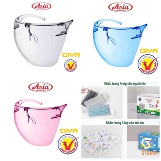 kính bảo hộ cao cấp kính chắn giọt bắn kính chống bụi của công ty mũ bảo hiểm asia