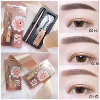 Chì vẽ chân mày kèm 3 khuôn mày và hộp 3ruột chì thay thế