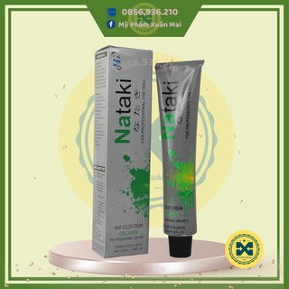 [22.0-0.43]Màu Nhuộm Tóc Nataki Collagen cho salon 100ml