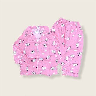 Bộ Ngủ Pijama Dài Tay Cho Bé Cotton In Hình Thú PJM02 - 23Kg - Babi mama