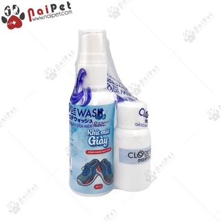 Chai Xịt Khử Mùi Giày Công Nghệ Nhật Bản CLODEWASH 50ml