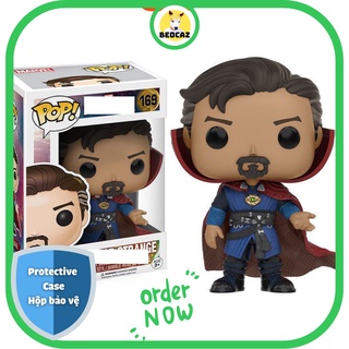 Mô hình Funko Pop Doctor Strange Phù Thủy Tối Thượng Avengers Marvel Đa vũ trụ - Đồ chơi Chính hãng Full Box Beocaz