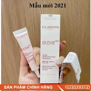 Kem chống năng Clarins UV Plus Rosy Glow