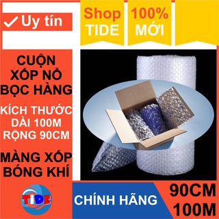 Xốp nổ bọc hàng – Dài 100M x Rộng 90CM – Màng xốp bóp nổ