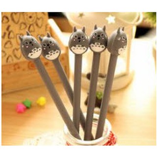 B14 Bút bi nước Bút totoro tròn bút hoạt hình bút dễ thương bút kute viết gel