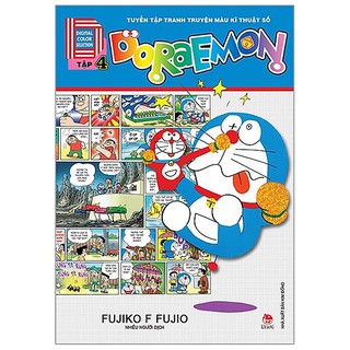 Truyện tranh Doraemon Tuyển Tập Tranh Truyện Màu Kĩ Thuật Số (combo 6 tập)
