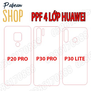 Dán lưng PPF 4 lớp chống va đập cho HUAWEI P20 PRO / P30 PRO / P30 LITE