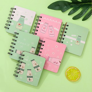 SỔ TAY LÒ XO HÌNH TRÁI BƠ CẦM TAY MINI