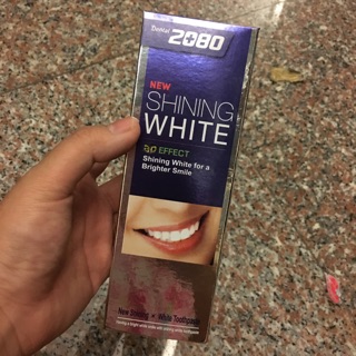 Kem đánh răng 2080 Shining White Effect