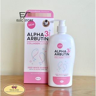 Sữa dưỡng trắng da Alpha Arbutin Collagen Collagen Lotion 3+ Plus 500ml