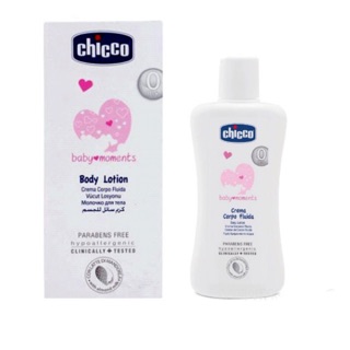 Sữa dưỡng thể chiết xuất Hạnh nhân cho bé 0M+ Chicco