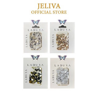 Đá khối nail chân bằng mix 100 viên đính móng JELIVA