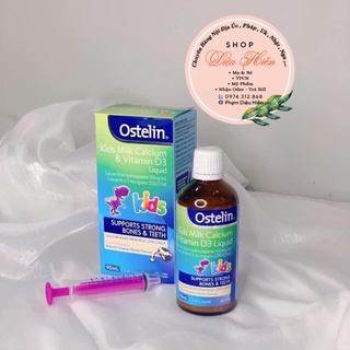 Canxi khủng long ostelin 90ml dạng nước cho bé