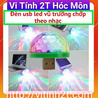đèn usb cảm ứng vũ trường chớp theo nhạc