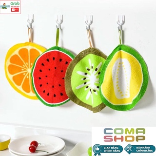 KHĂN LAU ĐA NĂNG HÌNH TRÁI CÂY 20CM