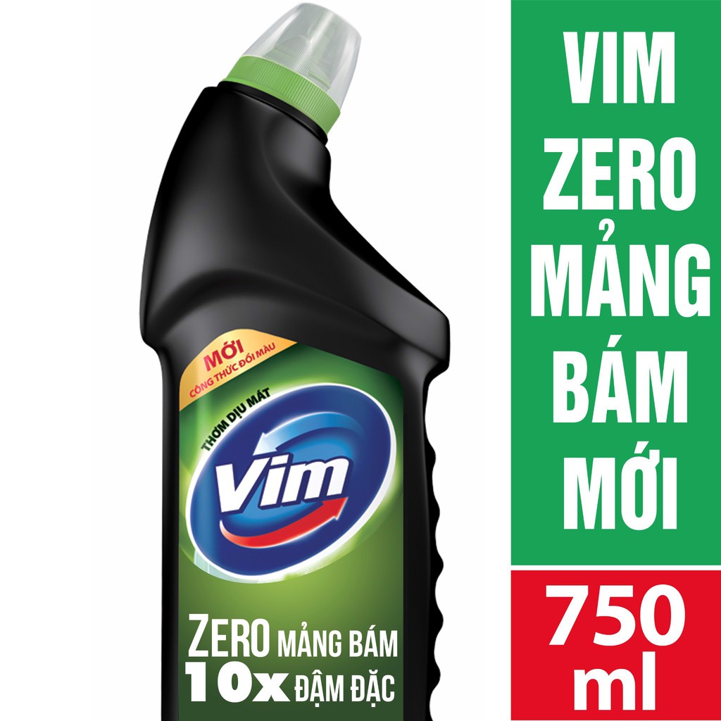 Vim Zero tẩy bồn cầu 750ml