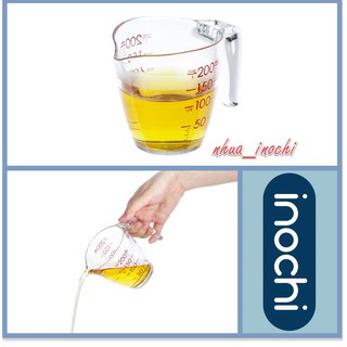 Cốc đong chia vạch Inochi - Hàng chính hãng tiêu chuẩn nhật bản