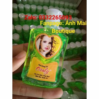 Dầu bóng tóc chai sành