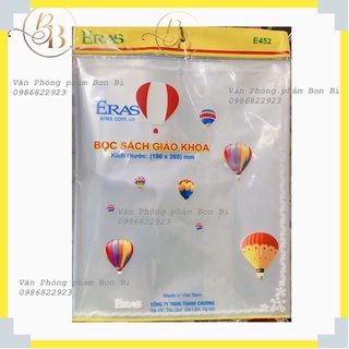 Tập 10 chiếc Bọc sách giáo khoa cải cách mới khổ 19cmx26.5cm E452