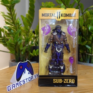 Mô hình Mortal Kombat SubZero 18cm Winter Purple McFarlane Mô hình có khớp Nhựa PVC CHÍNH HÃNG MỸ MKMF05