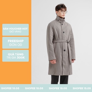 Áo Khoác Dài Măng Tô Nam SSSTUTTER dáng hàn quốc cao cấp Win Coat 2021