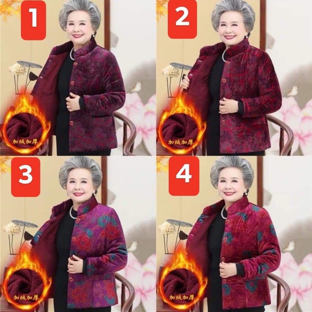 Áo ấm cho bà