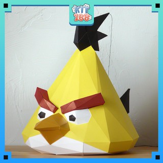 Mô hình giấy Anime Game Angry Birds Yellow