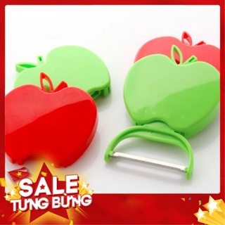 [ NHỎ GỌN - TIỆN ÍCH ] Nạo gọt hoa quả gấp gọn bỏ túi - Dao Nạo Gọt Hoa Quả Hình Quả Táo