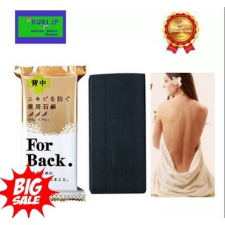 Xà phòng tắm giảm mụn lưng For Back Pelican 135g hàng nội địa Nhật Bản
