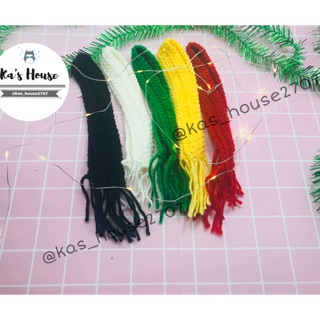 {15cm-20cm} CÓ SẴN - Khăn len quàng cổ, outfit doll, outfit cho doll