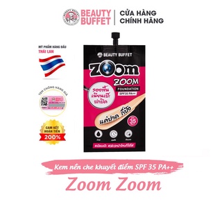 Kem nền Beauty Buffet Zoom Zoom SPF 35 PA++ gói 7g