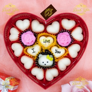 [Mã LIFEXANH03 giảm 10% đơn 500K] Socola valentine/16x6cm/M1A/18 viên