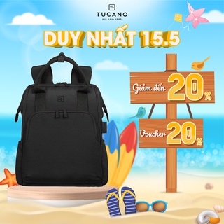 Balo Laptop/ Macbook Recycled Tucano Ampio Eco cao cấp chống sốc 14 inch