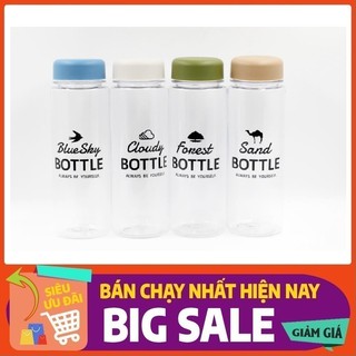 Bình uống nước 550ml có nắp đậy