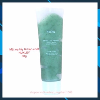 Mặt nạ tẩy tế bào chết Huxley tuyp mini 30g
