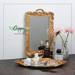 Gương cổ điển, trang điểm, để bàn, trang trí chụp hình - Gippy Decor