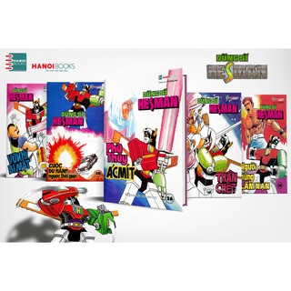 Sách - Boxset 6 : 5 Tập Dũng Sĩ HesMan